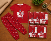 Play Like a Star Kids Cotton Night Suit