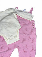 Pink Full Dungaree