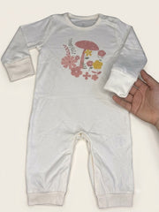 Nature printed onesie