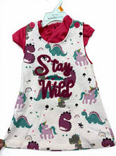 Dinosaur Dreams Frock style Dungaree
