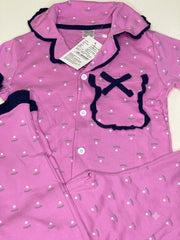 Minnie written ruffled night suit