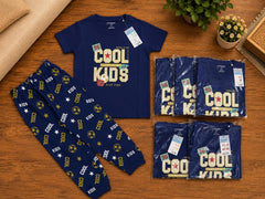Cool Kids Football Cotton Night Suit