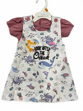 Ocean life Frock style Dungaree