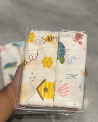 Pure Muslin Baby Towel | Ultra Soft, Lightweight & Breathable