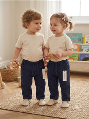 Muslin Blue Pant