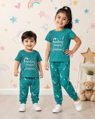 Construction Crew Kids Cotton Night Suit