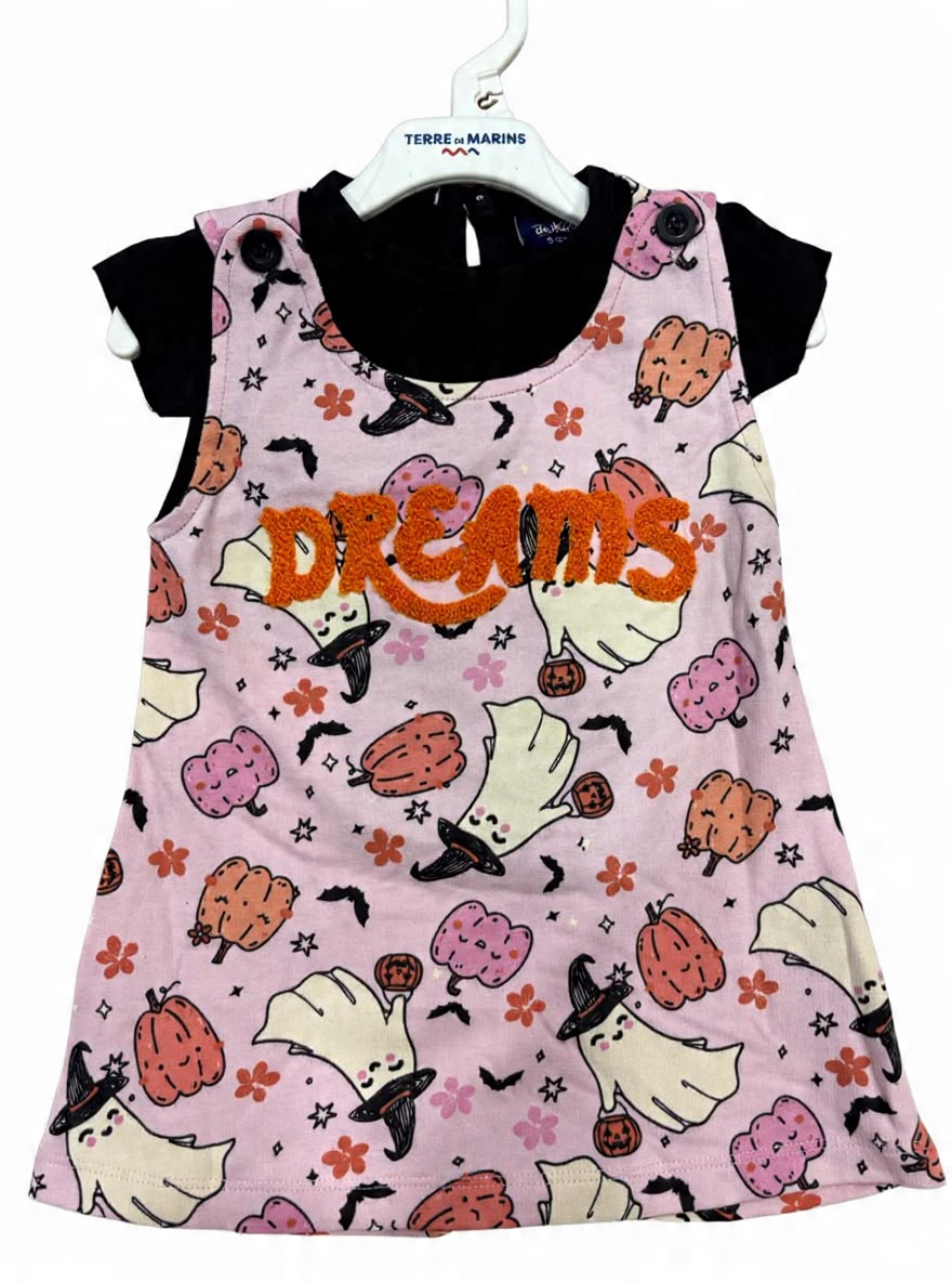 Halloween dreams Frock Style Dungaree