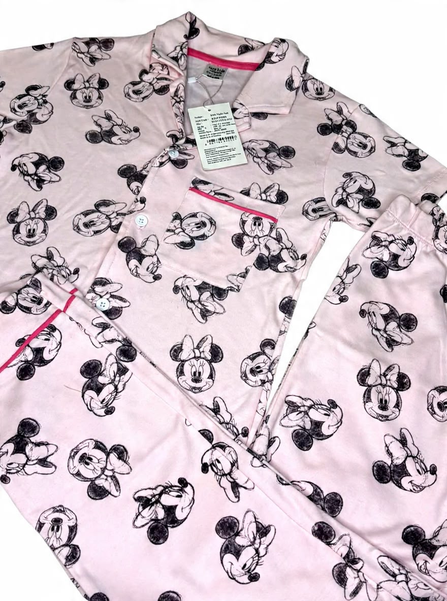 Babypink minnie night suit