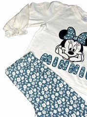 Minnie Floral Co-ord Set for Baby Girls