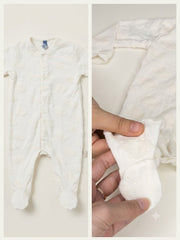 Light Beige Sleepsuit (footed)