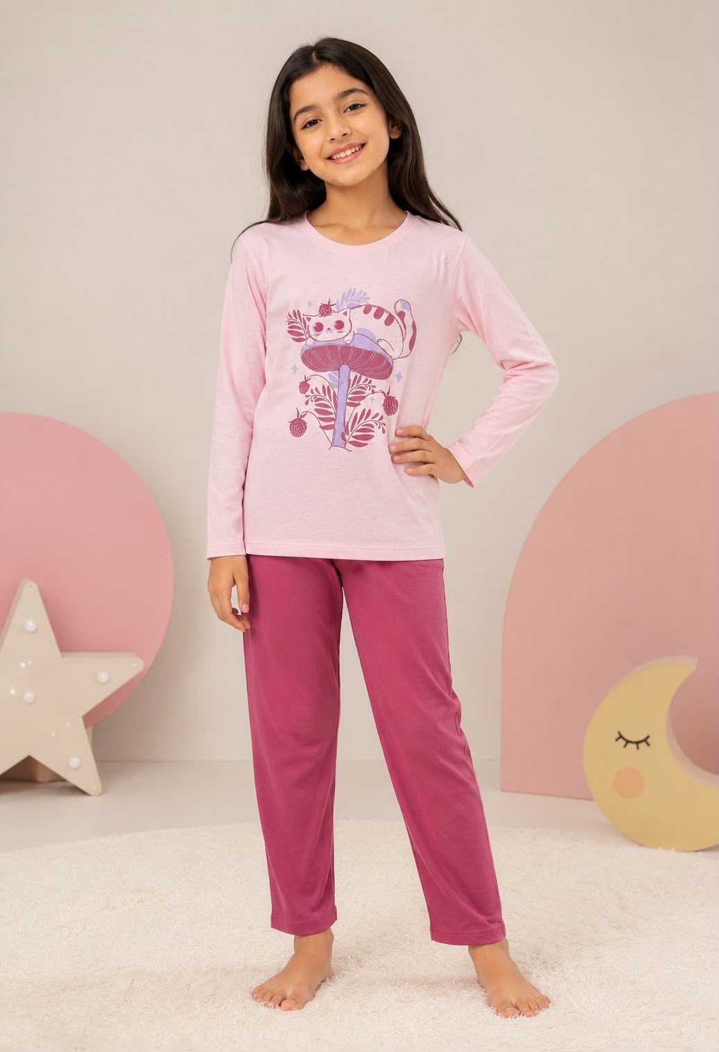 Pink Pyjama set