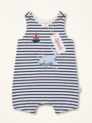 Striped baby jumpsuit