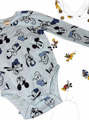 Mickey Printed Jumpsuit with printed romper