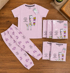 Happy Giraffe Kids Cotton Night Suit