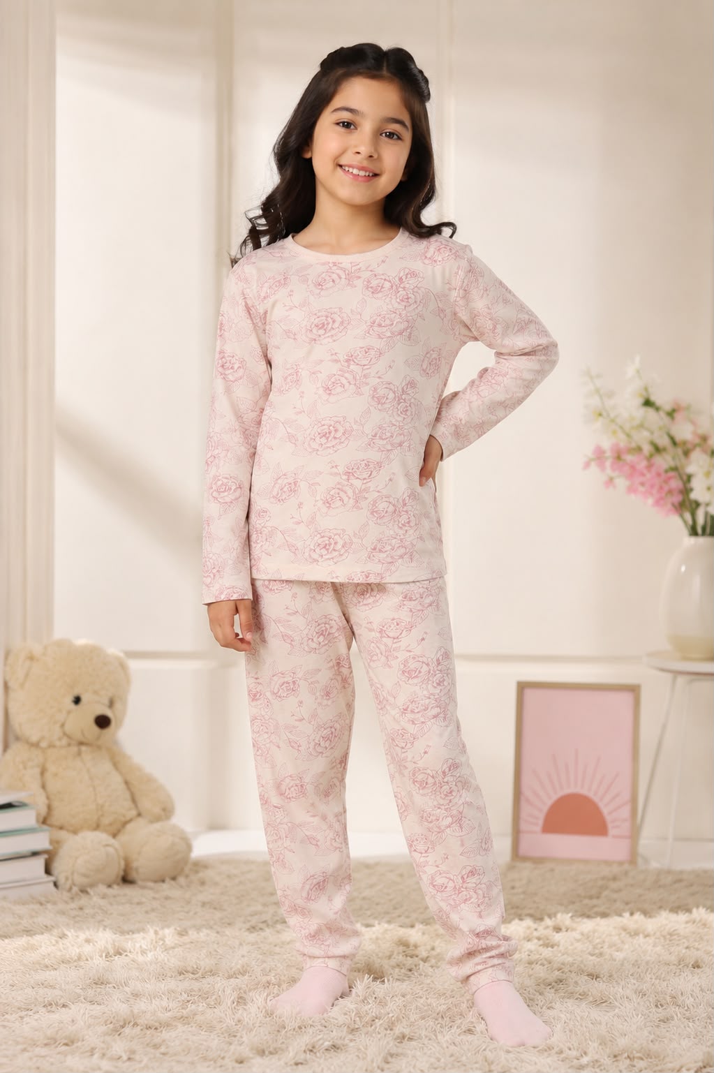 Rose Pyjama set