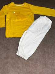 🍼 Yellow Rhino Baby Co-ord Set
