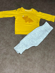 Yellow Rhino Baby Co-ord Set