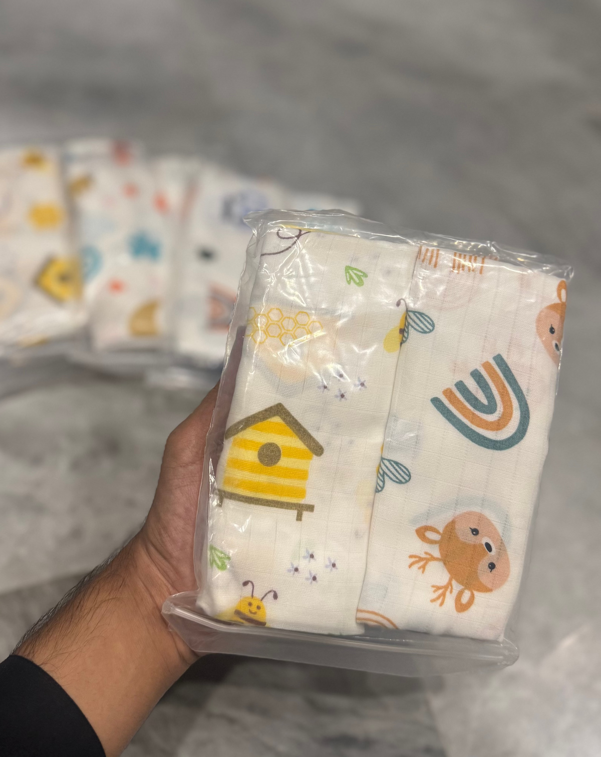 Pure Muslin Baby Towel | Ultra Soft, Lightweight & Breathable