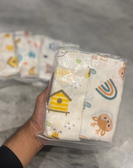 Pure Muslin Baby Towel | Ultra Soft, Lightweight & Breathable